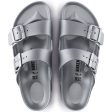 Birkenstock Arizona EVA Sandal in Metallic Silver Online now