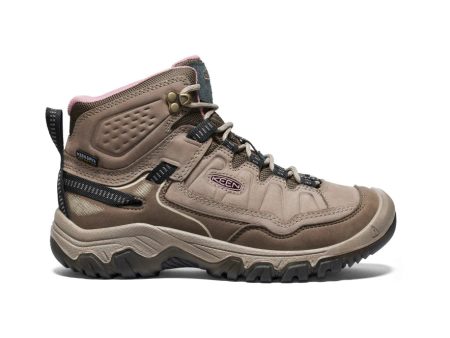 Keen Women s Targhee IV Waterproof Hiking Boot in Brindle Nostalgia Rose on Sale