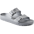 Birkenstock Arizona EVA Sandal in Metallic Silver Online now