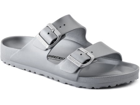 Birkenstock Arizona EVA Sandal in Metallic Silver Online now