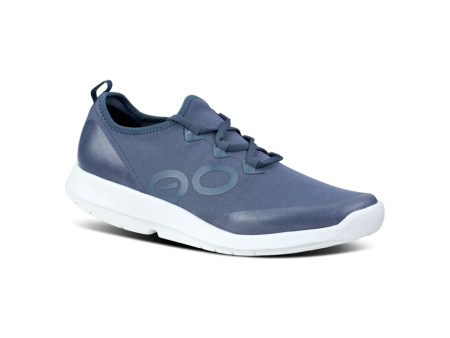 OOFOS Men s Oomg Sport LS Low Shoe in Moroccan Blue For Cheap