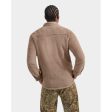 UGG Men s Tasman UGGfluff Snap Shirt in Putty Online