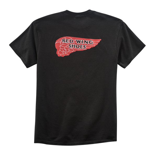 Red Wing Men s Tee 97611 in Black Sale