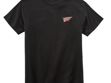 Red Wing Men s Tee 97611 in Black Sale