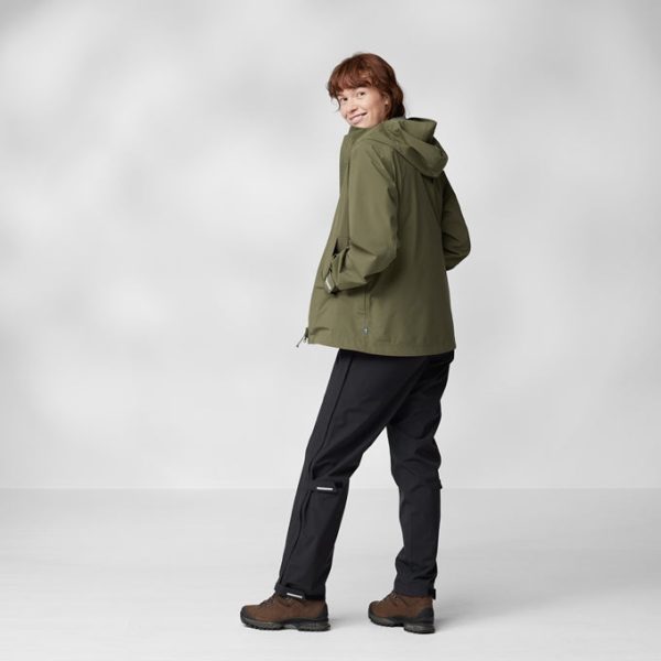 Fjallraven Women s HC Hydratic Trail Jacket in Laurel Green on Sale