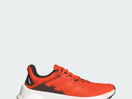 Adidas Men s Soulstride Ultra Trail Running in Semi Impact Orange Core Black Cheap