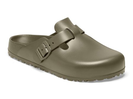 Birkenstock Boston Essentials EVA in Faded Khaki Online now