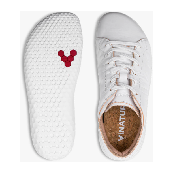 Vivobarefoot Women s Geo Court III in Bright White For Cheap