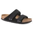 Birkenstock Women s Uji Nubuck-Suede Leather in Black Online