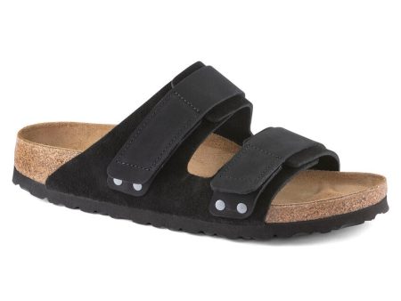 Birkenstock Women s Uji Nubuck-Suede Leather in Black Online