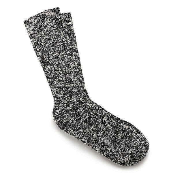 Birkenstock Men s Cotton Slub Socks in Black Gray Online Hot Sale