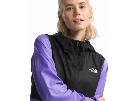 The North Face Women s Cyclone Jacket 3 in Optic Violet TNF Black Online Sale