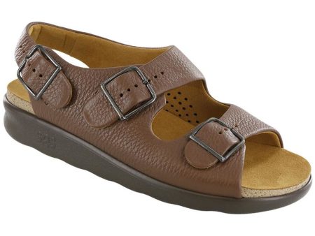 SAS Women s Relaxed Heel Strap Sandal in Amber Wide Online