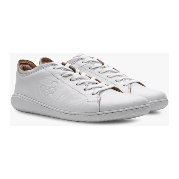 Vivobarefoot Women s Geo Court III in Bright White For Cheap