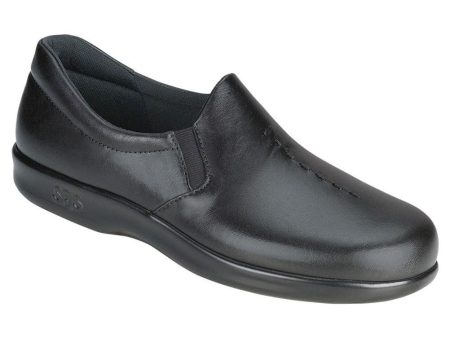 SAS Women s Viva Slip On Loafer in Black Wide Online Sale