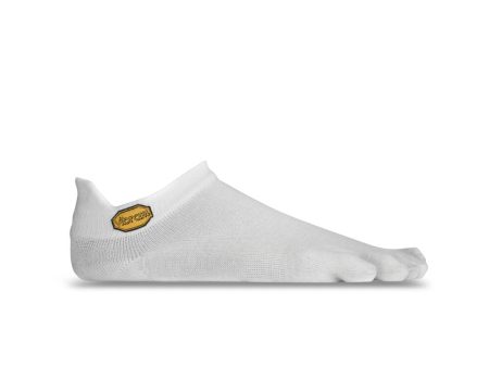 Vibram 5Toe Athletic No Show Socks in White Online now