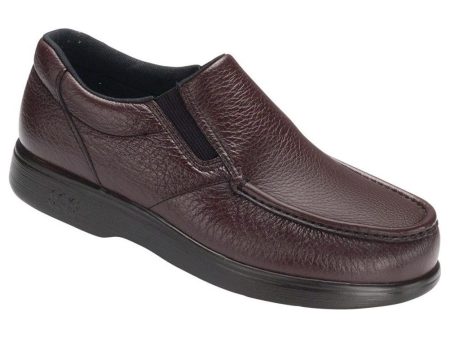 SAS Men s Side Gore Slip On in Cordovan Wide For Sale