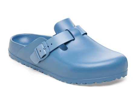 Birkenstock Boston Essentials EVA in Elemental Blue Fashion