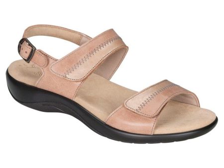 SAS Women s Nudu Heel Strap Sandal in Dawn Wide Online