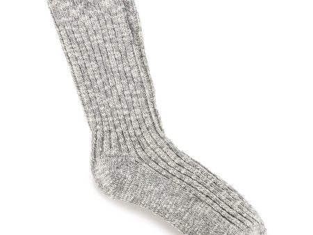 Birkenstock Women s Cotton Slub Socks in Gray White Online Hot Sale