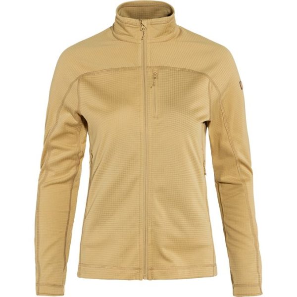 Fjallraven Women s Abisko Lite Fleece Jacket in Dune Beige Supply