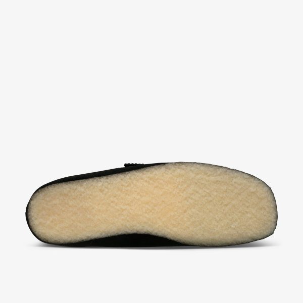 Clarks Men s Wallabee in Black Suede Online