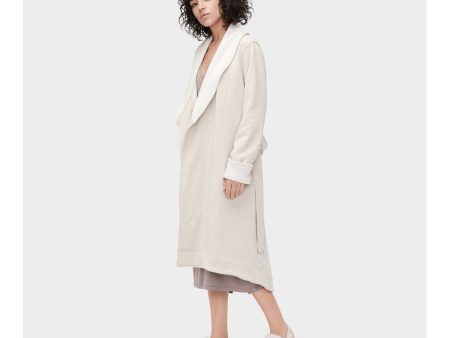 UGG Women s Duffield II Robe in Oatmeal Heather For Cheap