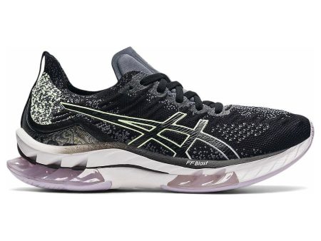 Asics Women s Gel-Kinsei Blast in Black Illuminate Yellow Online Hot Sale