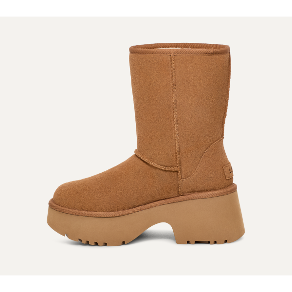 UGG Women s Classic Short New Heights in Chestnut Online Sale