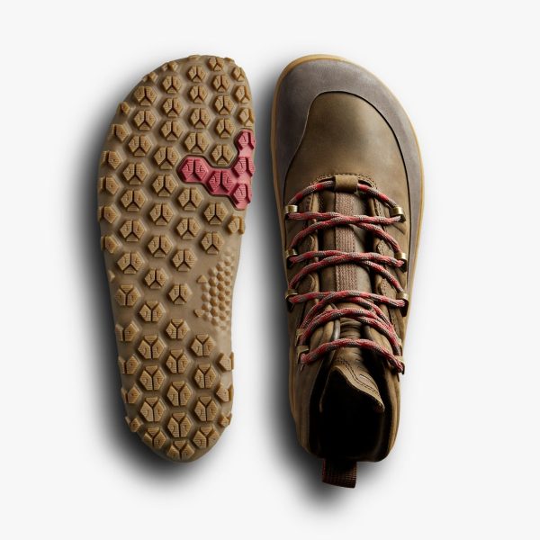 Vivobarefoot Women s Tracker Leather AT in Bracken Fashion