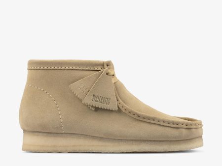 Clarks Men s Wallabee Boot in Maple Suede For Cheap