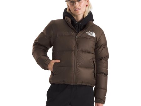 The North Face Women s 1996 Retro Nuptse Jacket in Smokey Brown Fashion