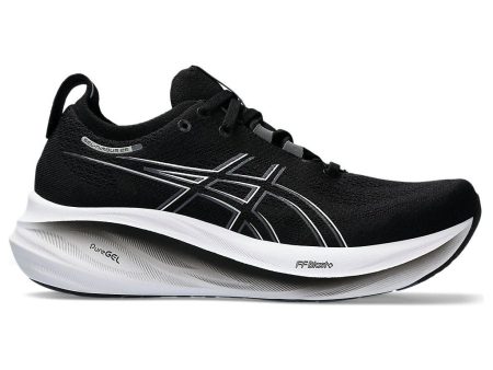 Asics Women s Gel Nimbus-26 in Black Graphite Grey Discount