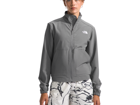 The North Face Women s Willow Stretch Jacket in Smoked Pearl Sale