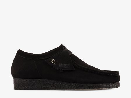 Clarks Men s Wallabee in Black Suede Online