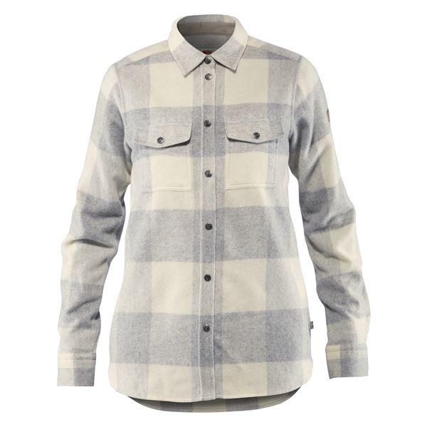 Fjallraven Women s Canada Shirt in Fog-Chalk White Cheap