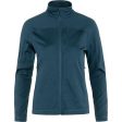 Fjallraven Women s Abisko Lite Fleece Jacket in Indigo Blue Discount