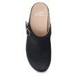 Dansko Women s Brenna in Black Burnished Suede Clog Online