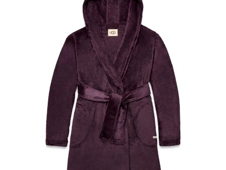 UGG Women s Miranda Fleece Robe in Port Online Hot Sale