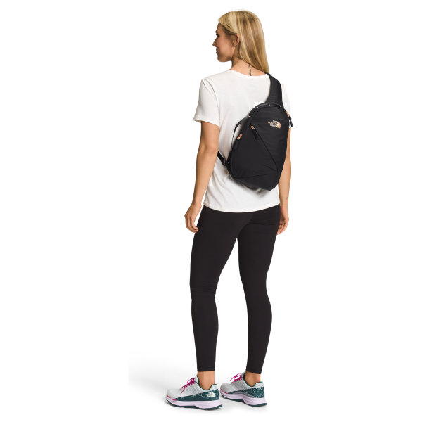 The North Face Women s Isabella Sling in Black Light Heather Supply