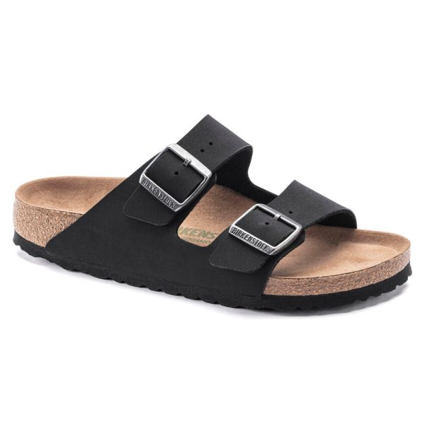 Birkenstock Arizona Vegan Birkibuc in Black Sale