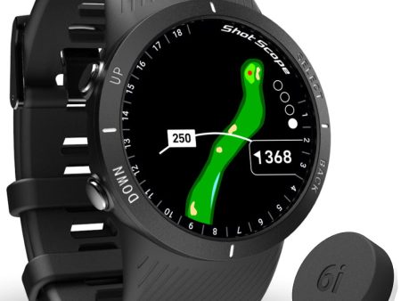 Shot Scope V5 Golf GPS Watch - Black Discount