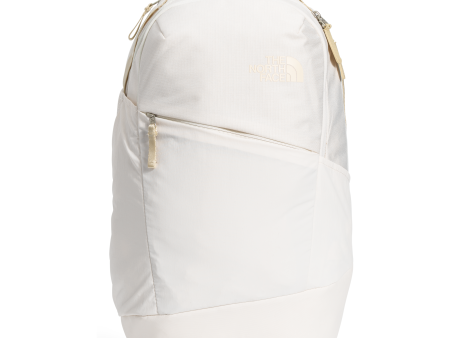 The North Face Women s Isabella 3.0 Backpack in Gardenia White Dark Heather Gravel Online Hot Sale