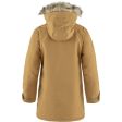 Fjallraven Women s Nuuk Parka in Buckwheat Brown For Discount