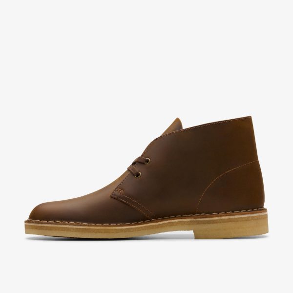 Clarks Men s Desert Boot in Beeswax Discount