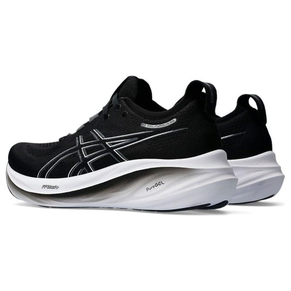 Asics Women s Gel Nimbus-26 in Black Graphite Grey Discount