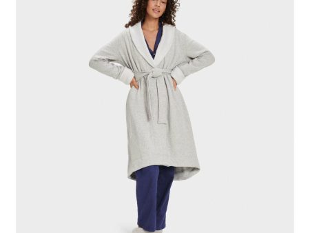 UGG Women s Duffield II Robe in Seal Heather Online now