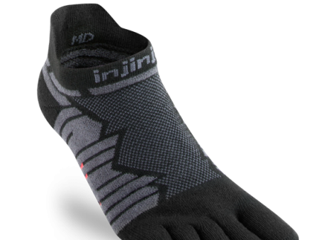 Injinji Men s Ultra Run No-Show in Onyx Online Hot Sale