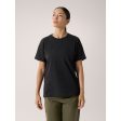 Arc teryx Kragg Cotton Little Bird Crew Shirt SS W on Sale