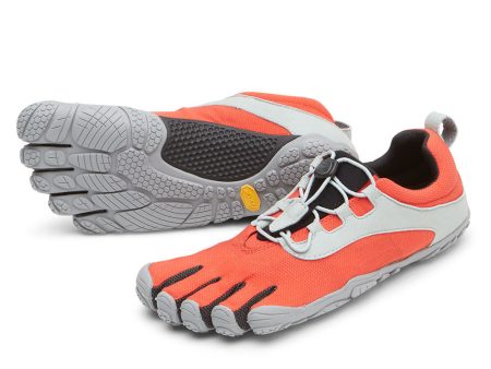 Vibram Women s V-Run Retro in Red Black Grey Cheap